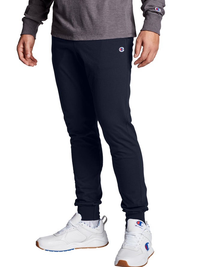 Champion Classic Jersey Joggingbroek Heren - Donkerblauw - Belgie 7094STXZG